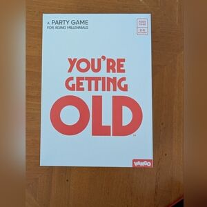 You're Getting Old Party Game - Red